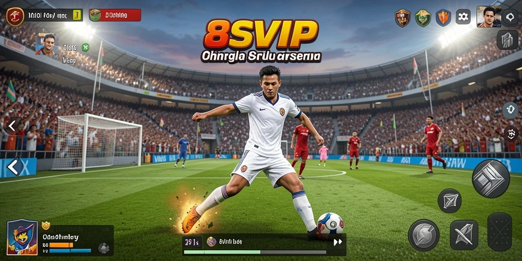 Tampilan gameplay seru dan interaktif di 8SVIP.