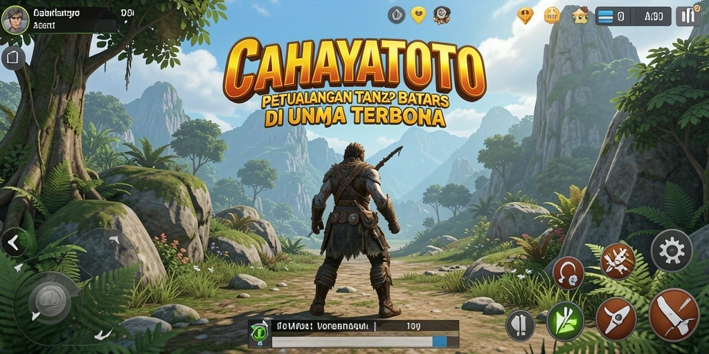 Gameplay CAHAYATOTO menunjukkan petualangan seru di dunia terbuka.