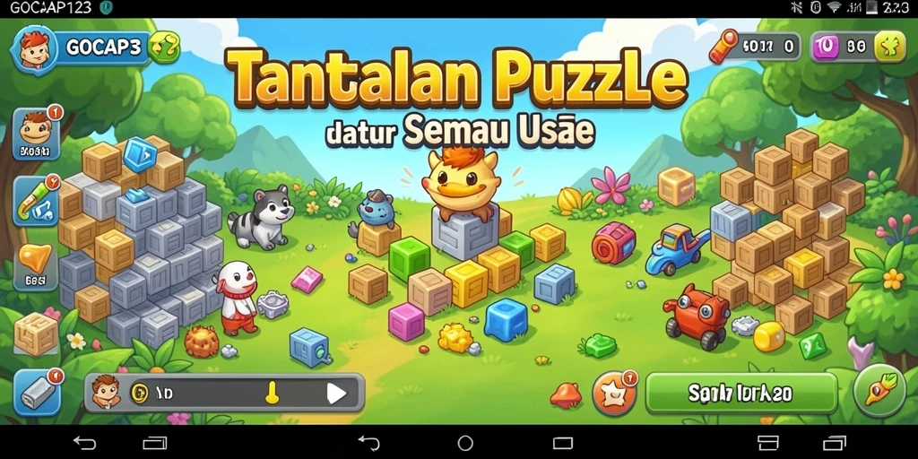 Tampilan menarik dan gameplay GOCAP123 yang menantang.