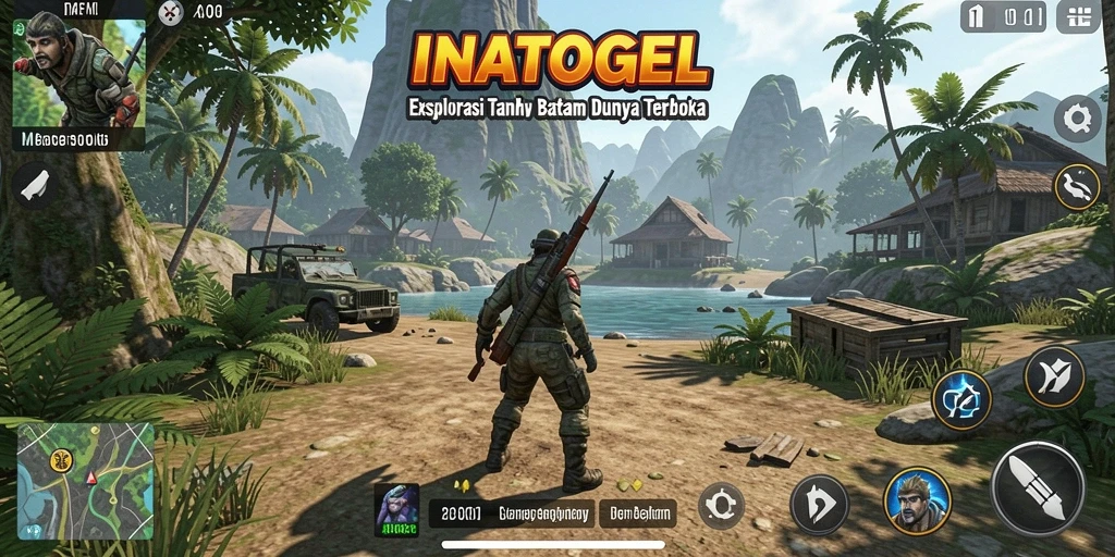 Gameplay INATOGEL yang mengasyikkan dalam dunia terbuka.