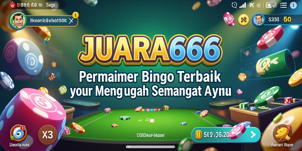 Tampilan menarik dari gameplay Bingo di JUARA666.
