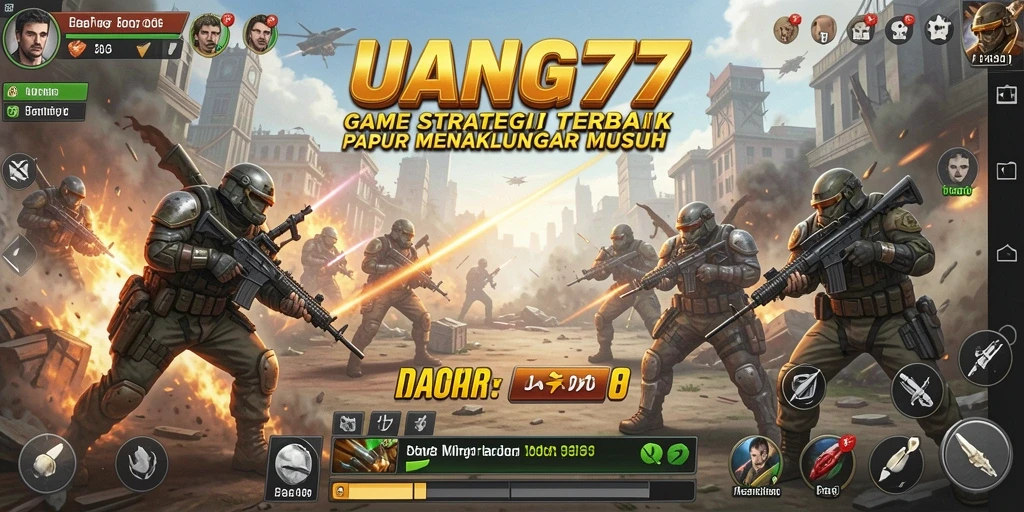 Tampilan gameplay menarik dari UANG77 dengan strategi yang kompleks.